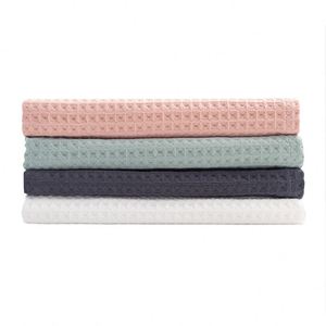 Juego de Toallas de Baño de Primera Calidad con Tejido Waffle, Alta Absorbencia y Secado Rápido para Uso en Spa, Hotel y Gimnasio - Product Image 5