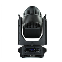 Tête mobile LED 500W colorée IP65 Beam Spot Wash 3 en 1 avec CTO CMY pour concert