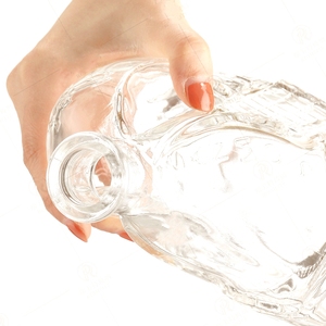 Trung Quốc Nhà sản xuất bán buôn 1000ml quor Glass rượu Whisky Gin chai rượu vang 750ml công suất cho rượu và rượu mạnh - Product Image 4