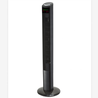 Ventilateur tour oscillant numérique électrique en plastique de 46 pouces sur pied, moteur en cuivre pur à 360 degrés, sans pales, contrôlé par application, réglable