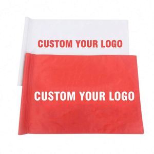 Drapeau de golf portable avec logo personnalisé, plusieurs tailles et couleurs, tube de drapeau de golf - Product Image 1