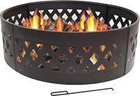 Usine 36 pouces Portable Camp Fire Ring Fire Pit Outdoor Beach Camping Fire Ring