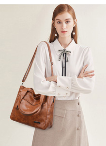 Bolsos cruzados de diseño de moda, bolsos de hombro de cuero PU de alta calidad, bolsos de mano casuales de lujo para mujer - Product Image 5