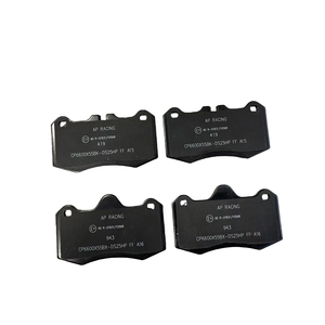 Plaquettes <span class=keywords><strong>de</strong></span> <span class=keywords><strong>frein</strong></span> arrière Alxe Iron, Clips, Vis, Pour AP RACING, Pour Brembo, Kit <span class=keywords><strong>de</strong></span> plaquettes <span class=keywords><strong>de</strong></span> <span class=keywords><strong>frein</strong></span> pour Mclaren MP4-12C,625C,2011-2015,11C0591CP - Product Image 2