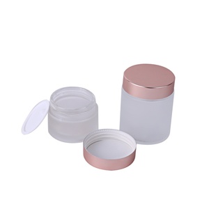 กระปุกครีมแก้วใสฝ้าแบบด้าน ขนาด 30 กรัม 50 กรัม 100 กรัม ฝาสีโรสโกลด์ - Product Image 5