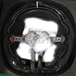 Volant en cuir et fibre de carbone avec écran LED pour <span class=keywords><strong>BMW</strong></span> 328M <span class=keywords><strong>550D</strong></span> M3 M4 5 7 Series X5 X6 X3 F10 F30 E90 E91 E12 F36 - Product Image 3