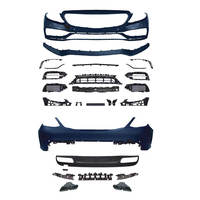 Kit carrosserie W205 pour Mercedes Benz C300 2017, accessoires pour la classe C Coupé, diffuseur arrière AMG C63, kit carrosserie C200 W205
