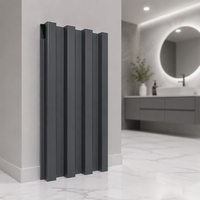 Panneau de toiture moderne en alliage d'aluminium fabriqué en Chine pour villas et hôtels, avec isolation thermique double couche, imperméable et anticorrosion