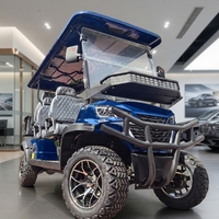 Voiturette de golf électrique Club Car 4 places, buggy tout-terrain, 60V 5KW, certifiée DOT EEC CE, 30-50 km/h, autonomie 90 km, poids à vide 500 kg