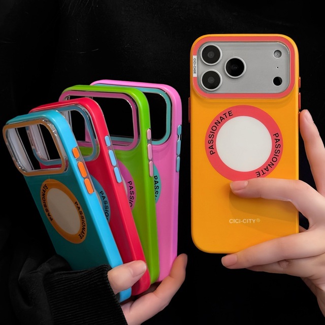 Van Gogh Starry Night Solid Color Injection Molding Magnetic Phone Case for 17 Pro Max and 16/15 Pro