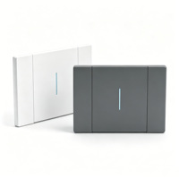 Interruptor de Pared CNBW, Estándar Estadounidense 118, 72 mm, 16 A, Enchufe Universal para Hogares, Interruptor Eléctrico de PC Duradero