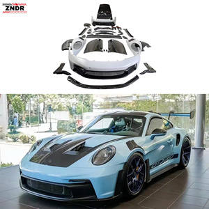 For 992 OEM Style Carbon Fiber Body Kit New Condition Front Lip Diffuser Spoiler Hood Self-adhesive 2020- - Product Image 1