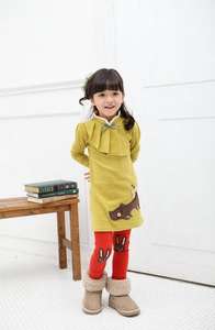 Venta al por Mayor en Línea de Ropa Infantil, Pantalones Casuales con Estampado de Conejo para Niñas de China - Product Image 2