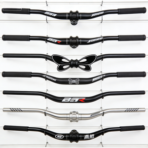 Manillar de bicicleta de aleación de aluminio mecanizado por CNC personalizado para MTB BMX - Product Image 3