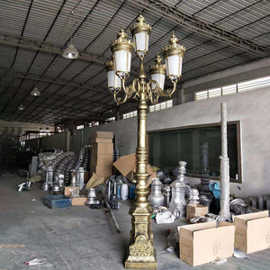 High Quality European Style <strong>Antique</strong> Post LED Landscape <strong>Light</strong> Waterproof IP65 Garden <strong>Street</strong> Lamp Hotels Villas Lawn <strong>Streets</strong> <strong>Light</strong> - Product Image 5