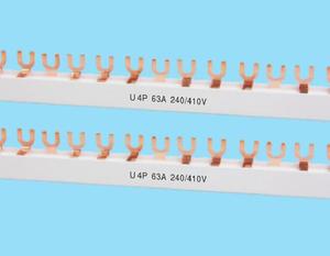 <span class=keywords><strong>Connecteur</strong></span> MCB de <span class=keywords><strong>disjoncteur</strong></span> 100A en cuivre étamé de type PIN et U avec conducteurs 1-5 AWG, >60 contacts pour usage industriel - Product Image 6