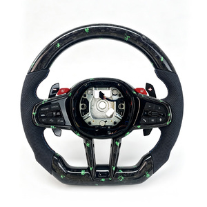 Volant en fibre de carbone forgé style CS, <span class=keywords><strong>prix</strong></span> de gros usine, pour <span class=keywords><strong>BMW</strong></span> M3 M4 M5 G80 F82 F90 G20 G30 330i <span class=keywords><strong>330e</strong></span> 340i G21 G22 - Product Image 1