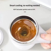 Tasse à café électrique magnétique à agitation automatique, portable, pour la maison, le bureau et les voyages