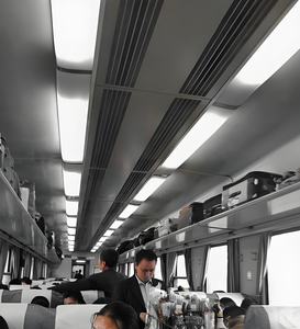 घुड़सवार छत वाली बेटन फ्लैट ट्यूब एल्यूमीनियम पीसी कवर के नेतृत्व वाली स्ट्रिप लाइट रैखिक स्थिरता वाणिज्यिक स्टोर छत वाली लाइट ट्रोफी - Product Image 2