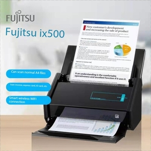 Escáner de Documentos Inalámbrico Fujitsu IX500 A4, 25 ppm, 50 ipm, Dúplex, para Hogar y Oficina, Recibos, Contratos, Escaneo de Fotos, WiFi - Product Image 4