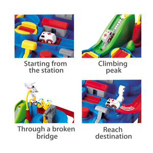 Jouet de course de Train pour enfants, ensemble de Train, idées de cadeaux, <span class=keywords><strong>jeu</strong></span> d'aventure en voiture - Product Image 3