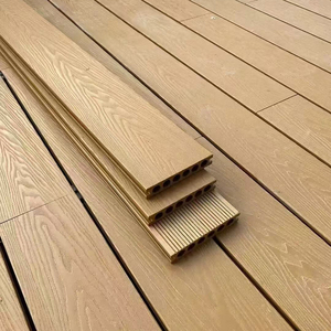 Tarima de WPC con Relieve 3D, Suelo para Exteriores con Aspecto de Madera, <span class=keywords><strong>Material</strong></span> Compuesto de Madera y Plástico - Product Image 1