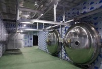 FD-serie automatische vacuümdroogmachine met elektrische verwarming, SUS316 materiaal voor voedselverwerking, kerncomponenten motor