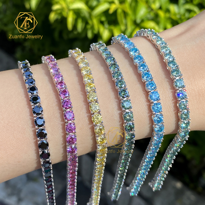 Custom Lab Grown Tennis Bracelet 2mm