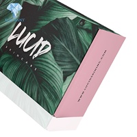 Boîtes personnalisées avec Logo plante verte emballage, grande boîte personnalisée emballage