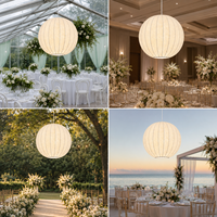 Lámpara LED de Estilo Nórdico con Pantalla de Seda y Ángulo de Haz de 360°, Personalizable para Bodas y Hoteles