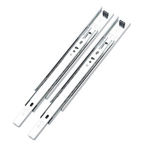 DONGGANG Rieles para <span class=keywords><strong>Cajones</strong></span> <span class=keywords><strong>de</strong></span> Acero Laminado en Frío <span class=keywords><strong>de</strong></span> 35mm <span class=keywords><strong>de</strong></span> Ancho, Silenciosos y <span class=keywords><strong>de</strong></span> Triple Pliegue, para Muebles y Armarios, Venta al por Mayor - Product Image 1