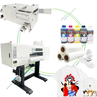 Cowint 2023 dtf imprimante machine d'impression quatre têtes d'impression i3200 a1