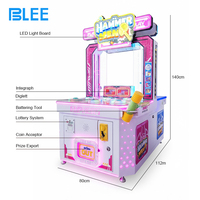 Machine de jeu d'arcade double à monnayeur BLEE, flipper en métal, équipement commercial anglais pour enfants