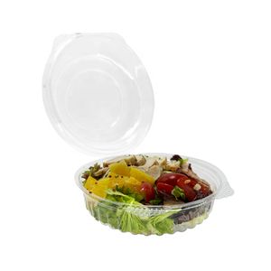 Trong suốt chất lượng cao thực phẩm <span class=keywords><strong>container</strong></span> rPet vòng nhựa salad hộp bát thực phẩm <span class=keywords><strong>container</strong></span> bán buôn với nắp - Product Image 6