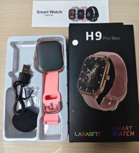 นาฬิกาอัจฉริยะ H9Pro Max พร้อมฟังก์ชันติดตามสุขภาพ ควบคุมด้วยระบบสัมผัส รองรับ IOS และ Android พร้อมฟังก์ชันปฏิทิน - Product Image 2