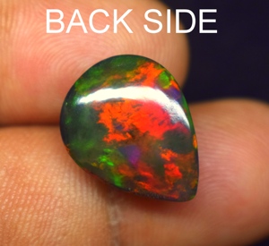 Ópalo Etíope Natural de Alta Calidad, 6.7 CT, Multicolor, Cabujón, Piedra Preciosa Suelta, 17.1*13.3*6.8mm - Product Image 5