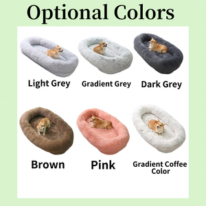 Cama ortopédica de lujo para perros con relleno suave de calentamiento, parte inferior impermeable antideslizante y cubiertas lavables extraíbles para razas gigantes - Product Image 2