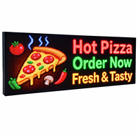 Letrero LED a Todo Color en Oferta, Programable para Exteriores, RGB P10, Tablero de Visualización de Texto Desplazable, Tamaño Personalizado