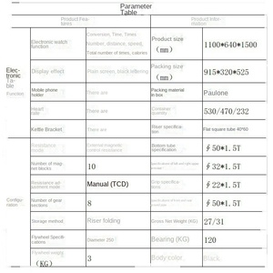 جهاز المشي البيضاوي المنزلي المغناطيسي المقاوم للقوة، معدات لياقة بدنية للمساحات الصغيرة، للاستخدام المنزلي، بيع مباشر من المصنع - Product Image 2