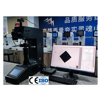 Max Test Height 100mm XY Liner Workbench Z-axis Fine-tuning Touch Screen Auto Turret Weight Load Micro Vickers Hardness Tester