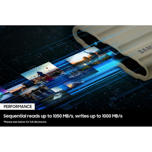 Внешний твердотельный накопитель T7 Shield SSD USB 3.2 1 ТБ 2 ТБ 4 ТБ, высокоскоростной портативный SSD для настольных ПК и ноутбуков, новинка для S - Product Image 5
