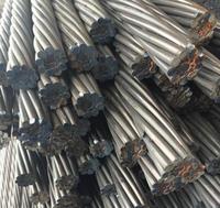 Câble en acier de PC de toron d'acier précontraint collé à haute résistance pour la construction