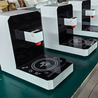 Commercial Noodle Cooker with Induction Heating Korean Style Instant Ramen Cooking Machine for Restaurant Food Stall