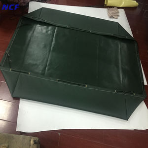 Taille personnalisée <span class=keywords><strong>Bâche</strong></span> en PVC Matériau Utilitaire Remorque Couvre 6x4 7x4 7x5 <span class=keywords><strong>8x4</strong></span> 8x5 Enduit Camion Couverture Rideau - Product Image 6