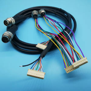 <span class=keywords><strong>2</strong></span> 3 4 5 6 78ピン航空コネクタ延長ケーブルカスタム - Product Image 2