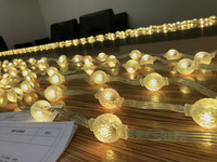 Guirlande lumineuse de Noël à LED 3D de 25 mm de diamètre, pixels SMD3535, pour extérieur et intérieur, en plastique, 360 degrés, contrôle par application, IP68
