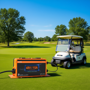 Cargador de Batería Inteligente para Carro de Golf Vevor, 48V 15A, IP67, Enchufe para Yamaha G29 - Product Image 2