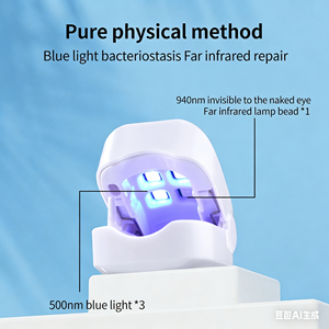 Dispositivo di Terapia Luminosa LED Aofit, Lampada <span class=keywords><strong>per</strong></span> Unghie con Pulizia Intelligente, Disinfezione Laser UV Mini Completamente Automatica - Product Image 5