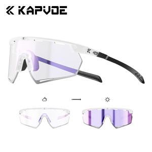تصنيع أحدث تصميم TR90 UV400 لحماية ركوب الدراجة النظارات الفوتوكرومية للركوب للبيع - Product Image 1