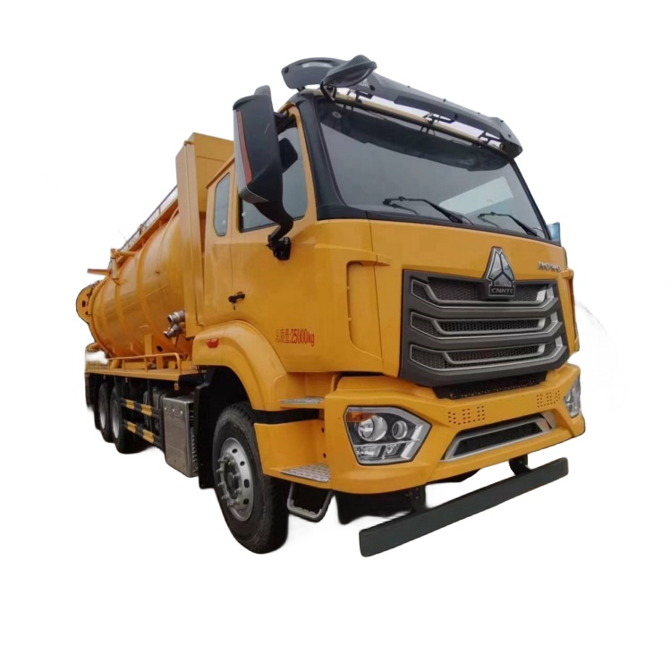 Сверхмощный грузовик HOWO 6x4 для уборки уличных канализационных сетей, 21 м3, машина для очистки сточных вод с откачкой